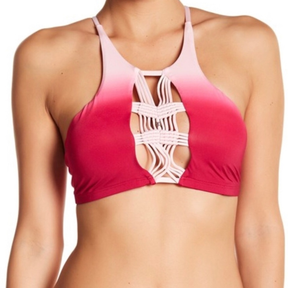 Dolce Vita Macrame Inset Swim Top